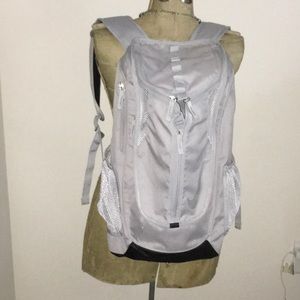Nike Backpack - Light Grey with Black Bottom